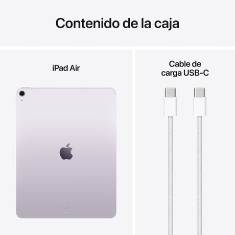 EAN 0195949966439 - Apple iPad Air 5G Apple M TD-LTE & FDD-LTE 512 GB 33 cm (13") 8 GB Wi-Fi 6E (802.11ax) iPadOS 18 Púrpura imagen 10