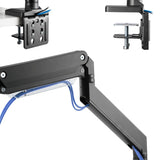 Soporte De Escritorio Inline Con Elevador Y Usb 3.0, Móvil, Para 3 Pantallas De Hasta 27" Máx. 3x6kg
