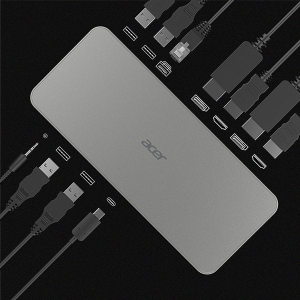 Acer D501 Dock Ii Usb 3.2 Gen 1 (3.1 Gen 1) Type-C Gp.Dck11.00f