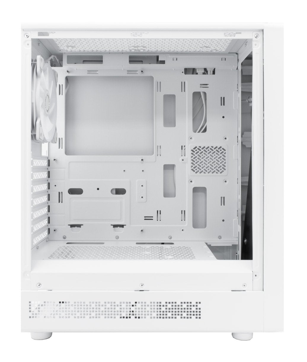 Caja Pc Coolbox Gaming Atx Ga450 Starlight White Argb Usb-C 1 Vent.