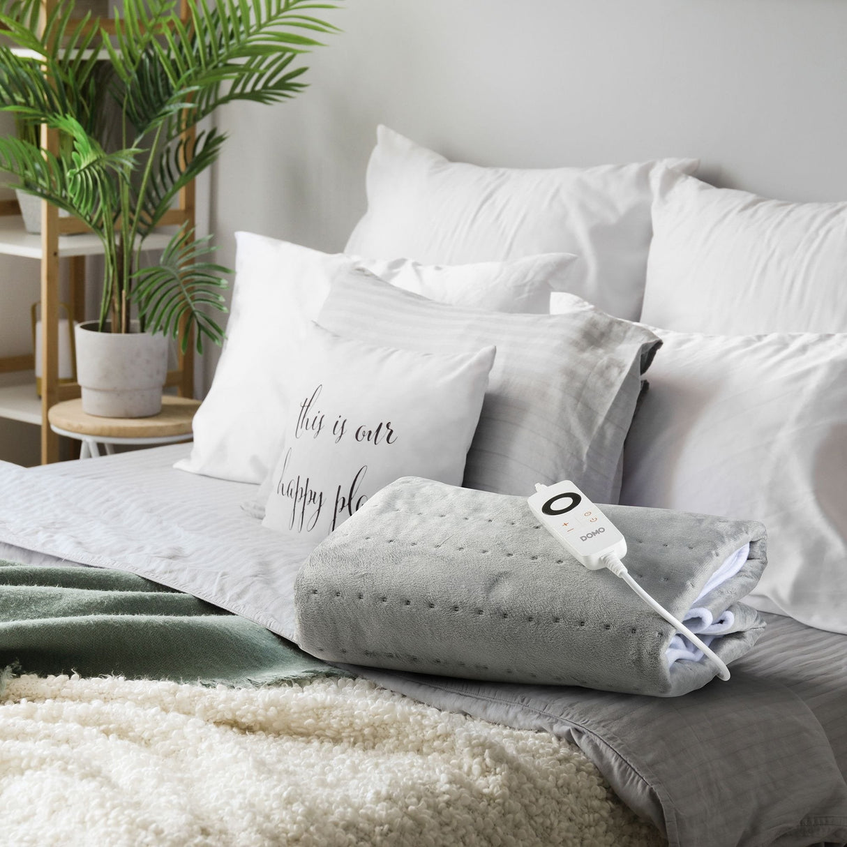 Domo Heating Blanket 150x80cm Gris (Do641ed)