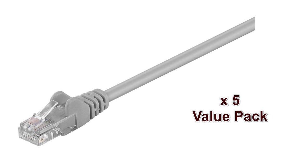 EAN 5704327713760 - Microconnect V-UTP515VP cable de red Gris 15 m Cat5e U/UTP (UTP) imagen 1