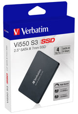 EAN 0023942493556 - Verbatim Vi550 S3 4 TB 2.5" Serial ATA III 3D NAND imagen 1