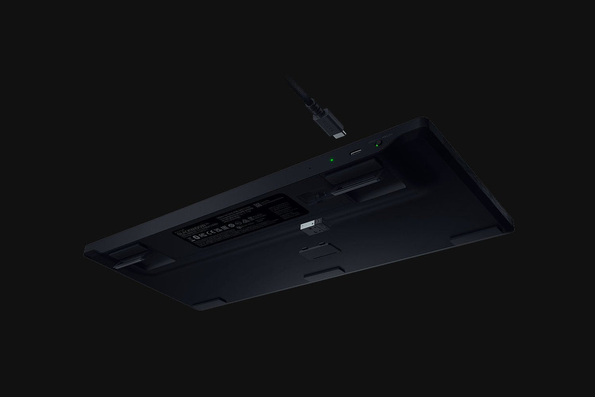 Razer Blackwidow V4 Low-Profile Tenkeyless Hyperspeed Amarillo Switch Keyboard - Us Layout