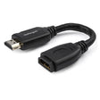EAN 0065030882187 - StarTech.com HD2MF6INL cable HDMI 0,152 m HDMI tipo A (Estándar) Negro imagen 1