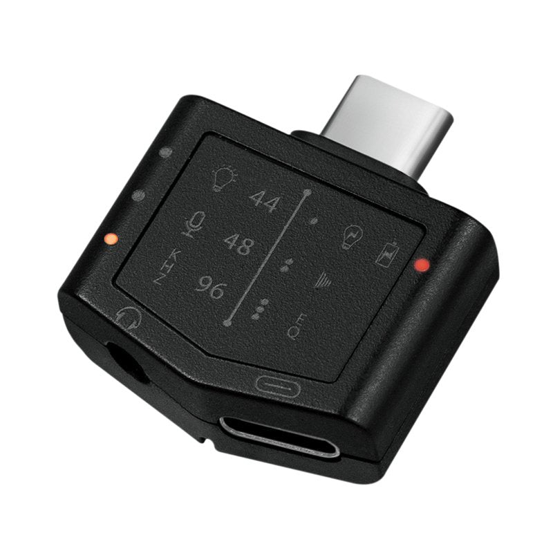 Logilink Adaptador Audio M. Eq, 2xusb-C -> 3,5mm/F,96khz W/Pd