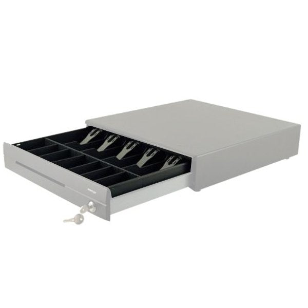 Gaveta Para Cajón Cr-3100, Con 7 Monederos Y 5 Compartimentos De Billetes.