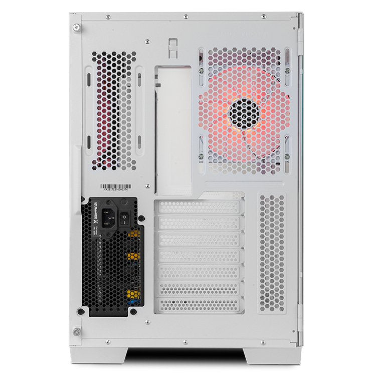 Nox Caja Miditorre Deluxe Hummer Astra Blanca