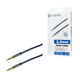 Logilink 3.5mm - 3.5mm 5m Cable De Audio 3,5mm Azul