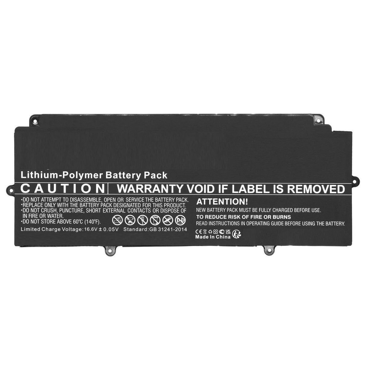 Battery 49.68wh 14.4v 3450mah  For Fujitsu Notebook, Laptop