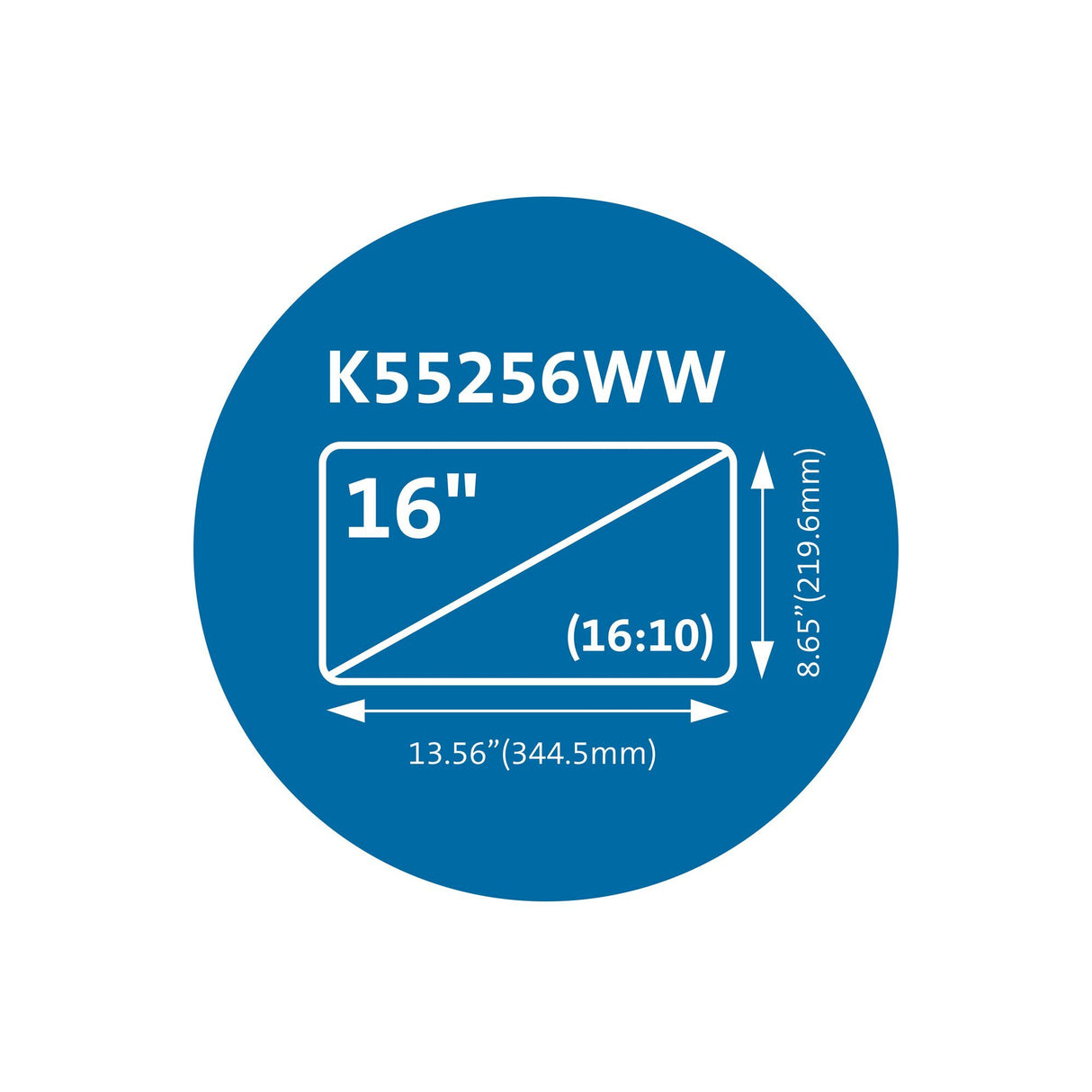 EAN 0085896552567 - Kensington K55256WW filtro para monitor 40,6 cm (16") Portátil imagen 6
