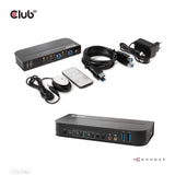 EAN 8719214472245 - CLUB3D CSV-1382 interruptor KVM Negro imagen 3