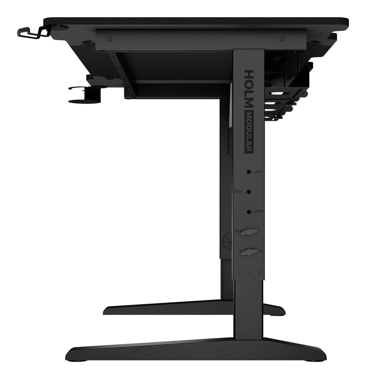 Mesa Gaming Genesis Holm Modular 120 Rgb Negro 120x75 Cm