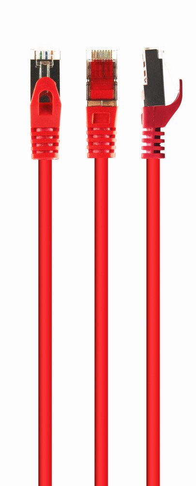 EAN 8716309098526 - Cablexpert PP6A-LSZHCU-R-5M cable de red Rojo Cat6a S/FTP (S-STP) imagen 1
