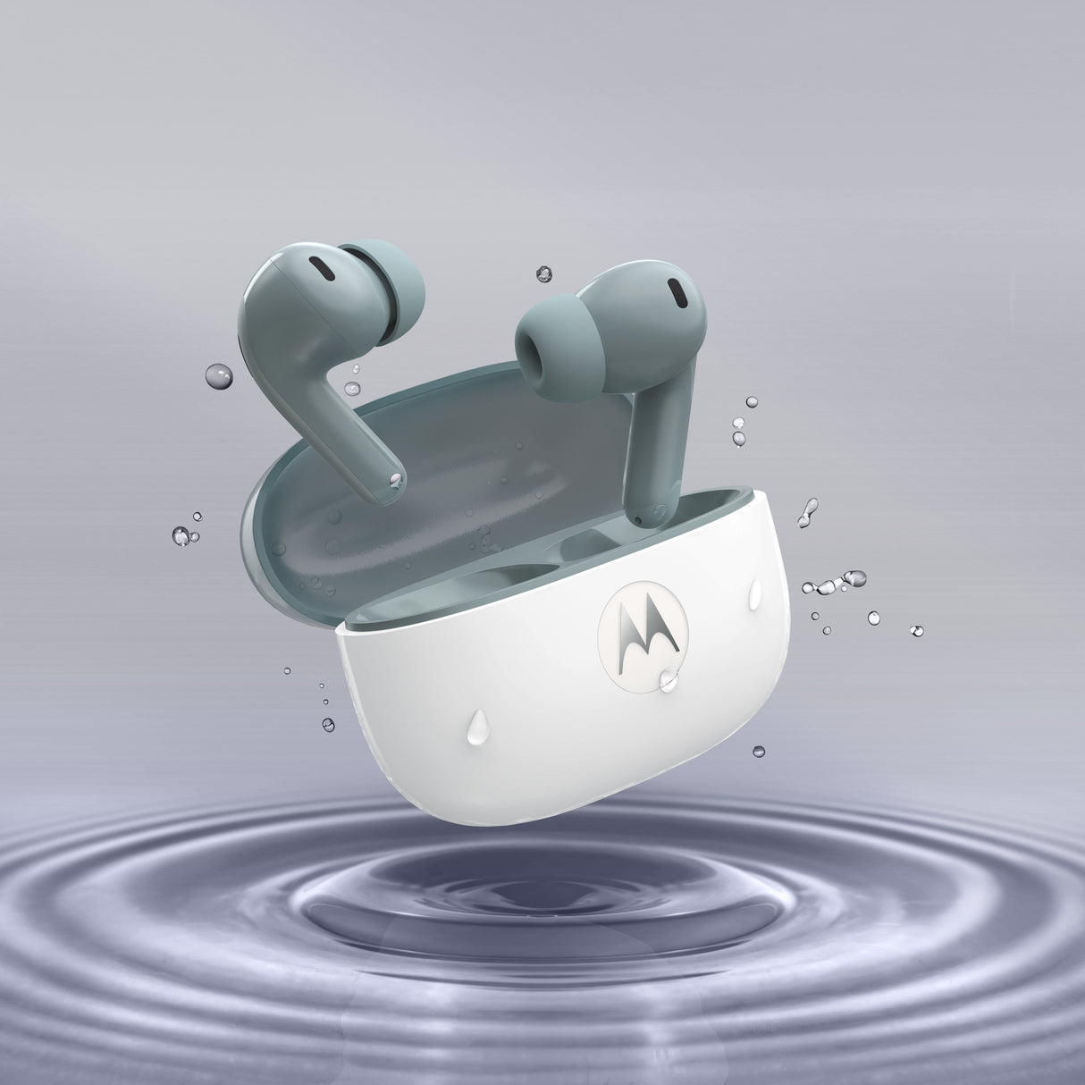 Moto Buds 2 Gray Mist