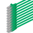 EAN 4016138557961 - 1aTTack 0.5m 2x RJ-45 Cat6 UTP M/M cable de red Verde 0,5 m U/UTP (UTP) imagen 1