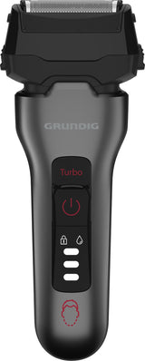 EAN 4013833067498 - Grundig MS 8330 Máquina de afeitar de láminas Recortadora Cromo, Rojo imagen 1