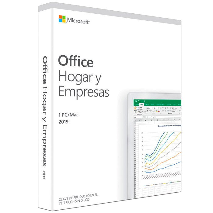 Microsoft Office Hogar Y Empresas 2019 1 Usuario Licencia Perpetua No Cd