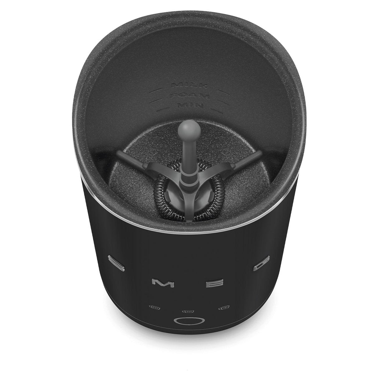 Smeg Mff02blmeu Milchaufschäumer , Negro Matt