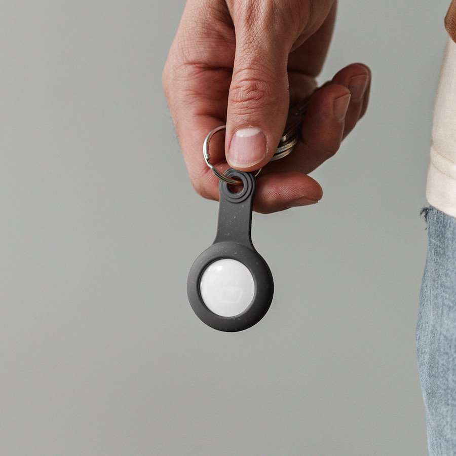 Woodcessories Airtag Bio Case Black