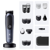 Braun Aio7580 All-In-One Series 7 Hair Trimmer, Blue Black