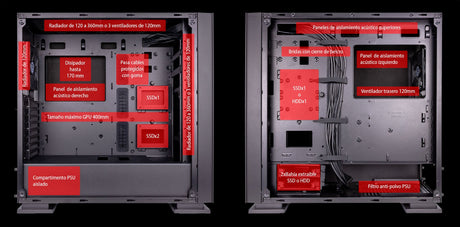 EAN 8436550234688 - TALIUS Neuron Torre Negro imagen 8