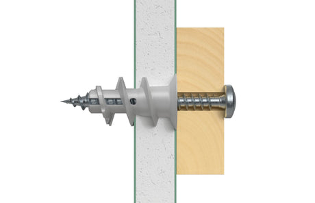 EAN 4006209523896 - Fischer 52389 tornillo de anclaje y taco 100 pieza(s) Enchufe de pared 22 mm imagen 4