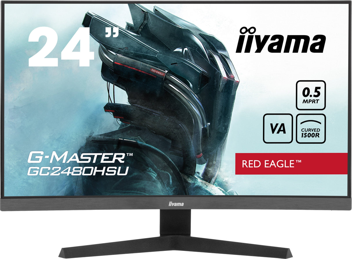 Monitor Iiyama 24" Gc2480hsu-B1 16:9 2xhdmi+Dp+Usb Curv.