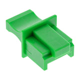 Inline Dust Cover Para Tomas Rj45 Verde 10 Uds.