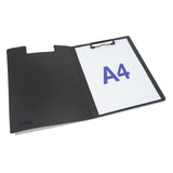 Rapesco® Klemmbrettmappe Din A4 Negro
