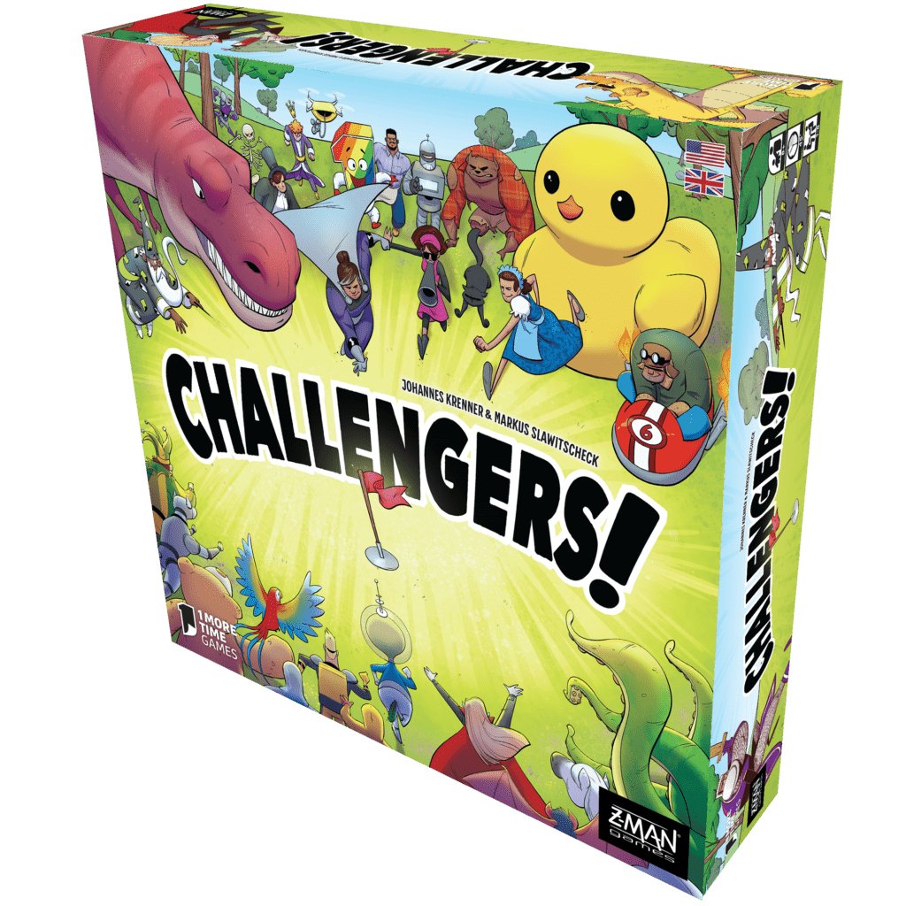 Asmodee Challengers!, Juego De Cartas Zmnd0028
