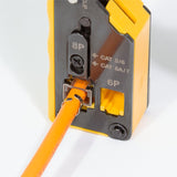 Herramienta De Crimpado Para Conectores Cat5/6/6a/7 Y Pass Through Apta Para Mp0078, Mp0030, Mp0048 Logilink