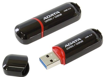 EAN 4713435796320 - ADATA AUV150-128G-RBK unidad flash USB 128 GB USB tipo A 3.2 Gen 1 (3.1 Gen 1) Negro imagen 1