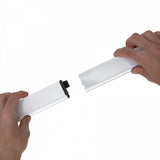 Jakob Maul Gmbh Regleta De Bornes Maultalent 50 Cm Montaje En Pared Plata