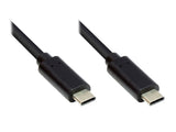 EAN 4014619366705 - Alcasa GC-M0112 cable USB USB 3.2 Gen 1 (3.1 Gen 1) 0,5 m USB C Negro imagen 1