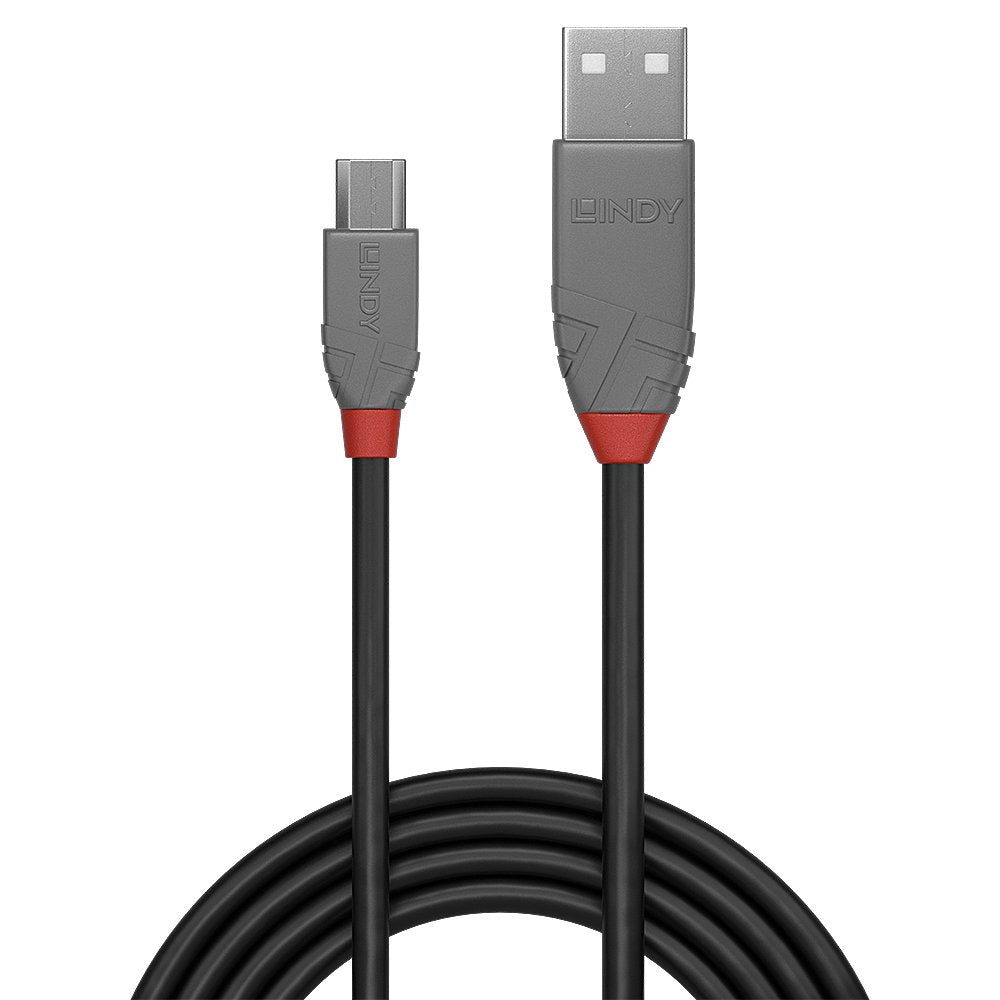 Lindy Cable Usb 2.0 Tipo A/Micro-B Línea Antracita M/M 1m