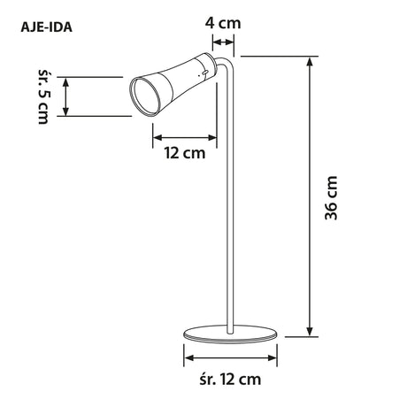 EAN 5901443121916 - Activejet AJE-IDA 4IN1 lámpara de mesa Bombilla(s) no reemplazable(s) 5 W LED Blanco imagen 22