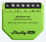 Shelly · Unterputz · \"Dimmer Gen3\" · Relais · Led Lichtcontroller · Messfunktion