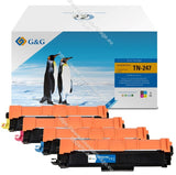 G&G Toner 4er Set Para Brother Tn-247 Bk C M Y Value Pack