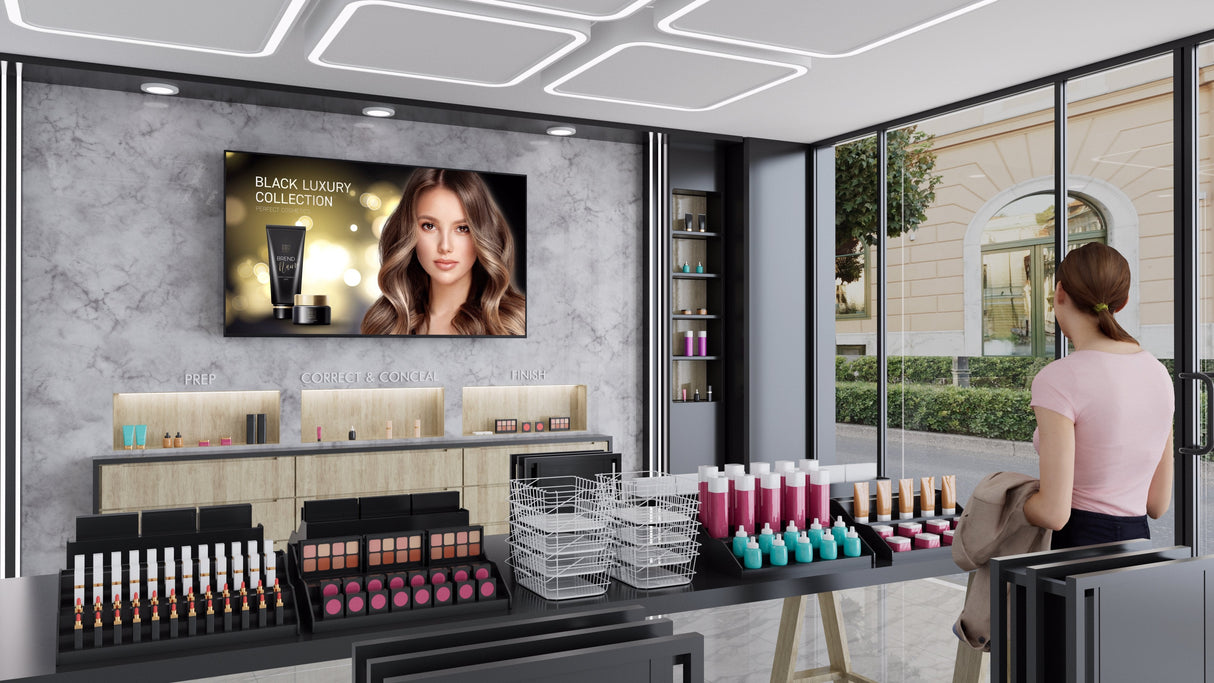 Sony Fw-55bz40l Pantalla Señalización Digital 139,7 Cm (55") Lcd Wifi 700 Cd / M² 4k Ultra Hd Negro Android 24/7