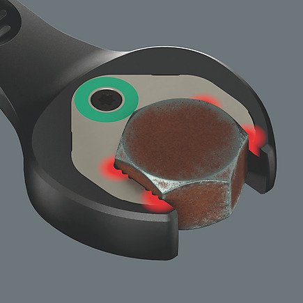 Juego De Llaves De Trinquete Combinadas Wera Joker Black Edition De 11 Piezas 05020017001