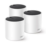EAN 0840030711046 - TP-Link DECO X55 (3-Pack) Doble banda (2,4 GHz / 5 GHz) Wi-Fi 6 (802.11ax) Blanco Interno imagen 1