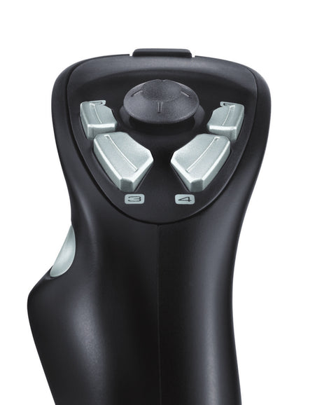 EAN 5099206041912 - Logitech G 942-000031 mando y volante Negro, Blanco USB 2.0 Palanca de mando Digital PC imagen 2