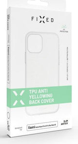 Funda Fixed Slim Antiuv For Apple Iphone 14 Plus, Clear