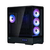 Caja Pc Obudowa P50 Ds Mid-Tower 4 Wentylatory Argb Negro
