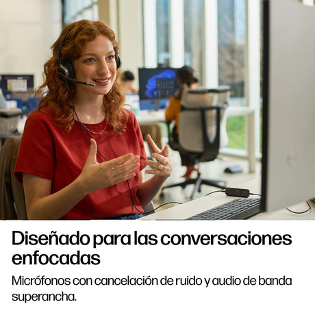 EAN 0199764365583 - HP Poly Mission 615 Monaural USB Wired Headset (Bulk) Alámbrico Diadema Oficina/Centro de llamadas USB Ty imagen 8