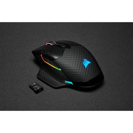 EAN 0840006616054 - Corsair DARK CORE RGB SE ratón Juego mano derecha RF Wireless + Bluetooth + USB Type-A Óptico 18000 DPI imagen 16