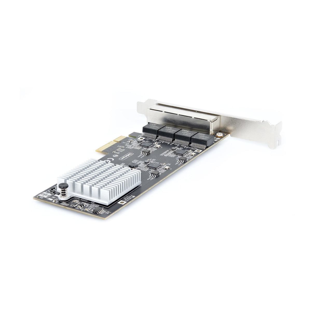 Startech.Com Tarjeta Pci Express De Red Ethernet 4 Puertos Nbase-T 2,5g - Nic I225-V - Tarjeta De Red De 4 Puertos Para Ordenador De Sobremesa - Tarjeta Pcie De Red Lan