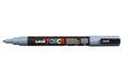 EAN 4902778123706 - POSCA uni PC-3M marcador 1 pieza(s) Punta redonda Gris imagen 1