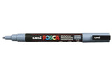 EAN 4902778123706 - POSCA uni PC-3M marcador 1 pieza(s) Punta redonda Gris imagen 1